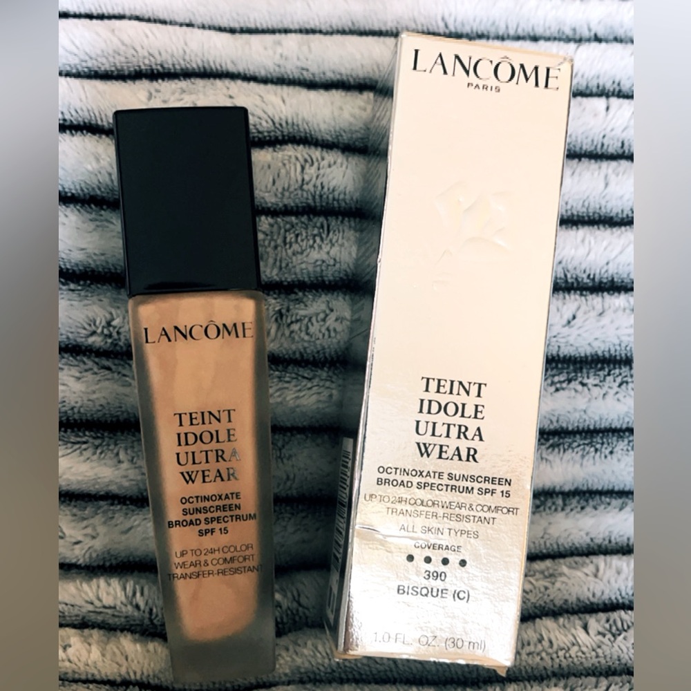 Lancôme Paris Teint Idole Ultra Wear Foundation in Shade Bisque 390